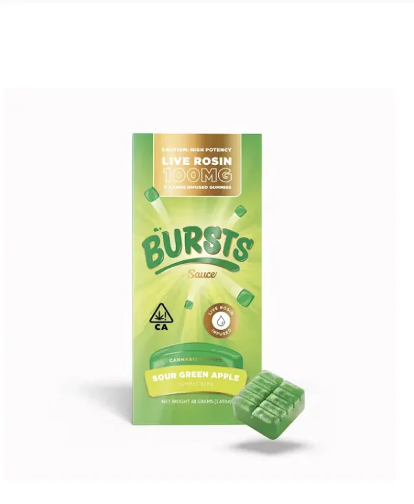 Essentials Bursts Sour Green Apple 100